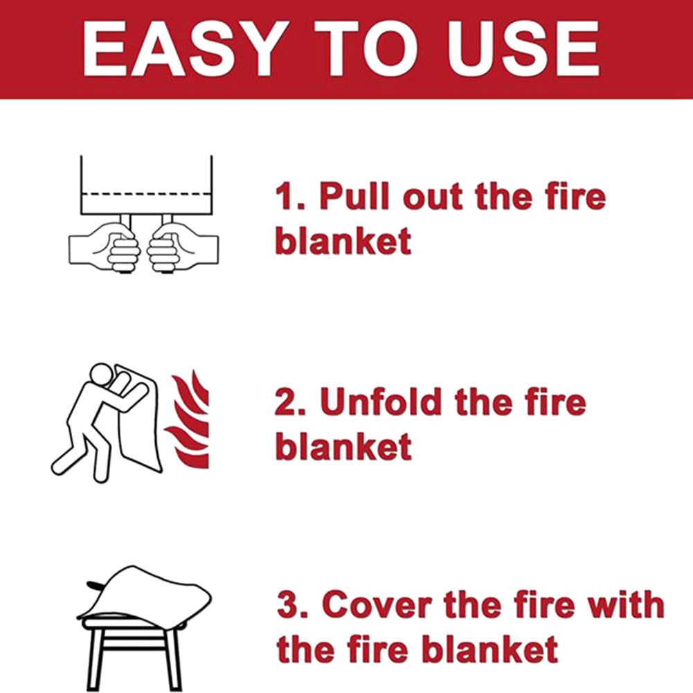 A40Z-Manta antincendio di emer - Fire Blanket Kitchen recensione e prezzo