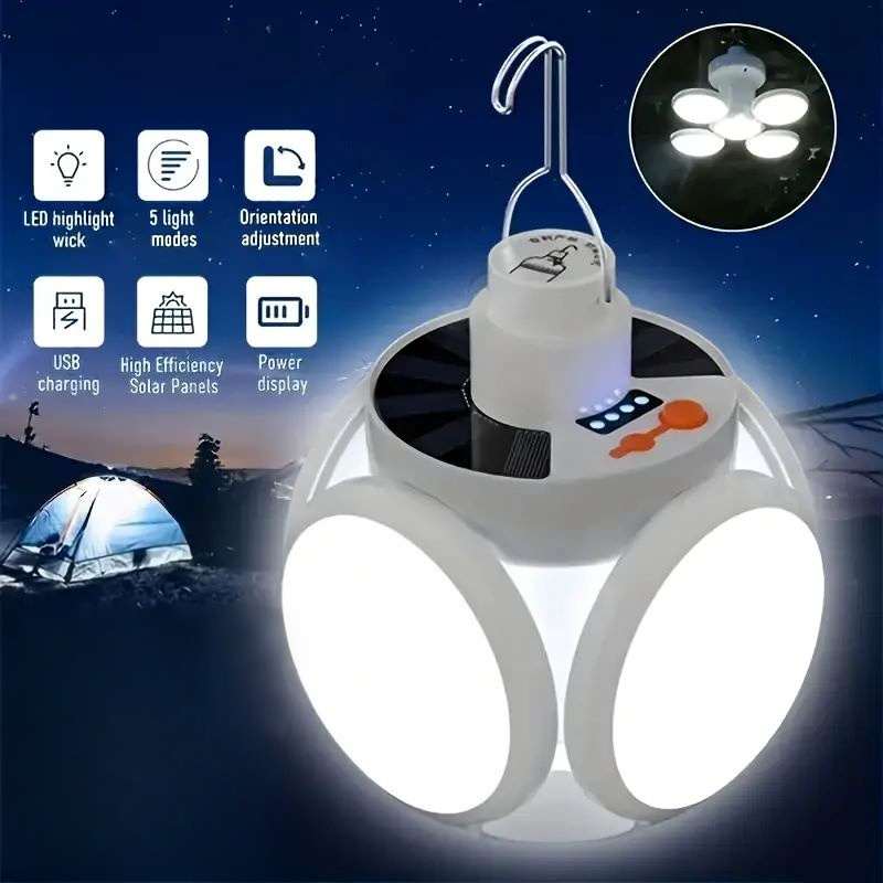 Luce di ricarica solare con ga - Power Outage Light recensione e prezzo